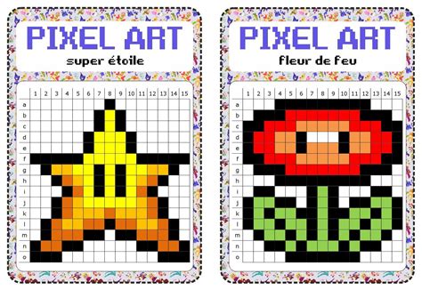 Grille Pixel Art A Imprimer / Faire du pixel art avec Scratch - Relax and release your inner ...