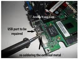 Laptop USB Port Repaired | Electronics Repair And Technology News