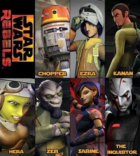 Star Wars Rebels | Star wars rebels, Star wars rebels characters, Star wars