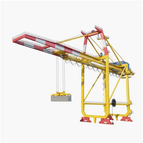 container crane 3d model