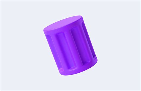 Cylinder 3d illustration — Free Download on Wannathis