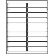 Template for Avery 5161 Address Labels 1" x 4" | Avery.com