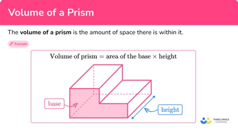 Volume of a Prism - Math Steps, Examples & Questions