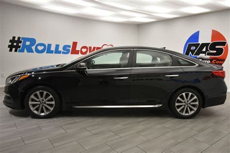 Used 2017 Hyundai Sonata Sport 4dr Sedan, Stock# 12133, Black, Mileage: 18,266 For Sale