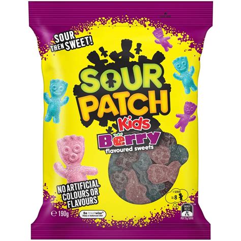 Sour Patch Kids Berry 190g | BIG W