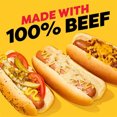 Oscar Mayer Uncured Beef Franks Hot Dogs - Bun Length - Shop Hot Dogs ...
