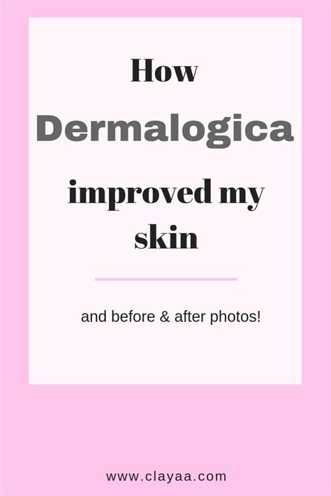 Before and After a week of Dermalogica Products on acne skin | Dermalogica, Acne skin, Face care ...