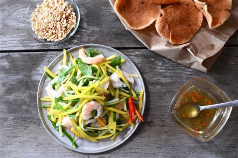 Vietnamese Green Mango Salad with Shrimp (Gỏi Xoài) - SAFIMEX JSC