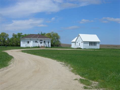 Amidon School House | Amidon, North Dakota The entire county… | Flickr