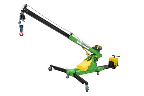 Roof top mini crane hoist. Portable construction lifting. | Hoist ...