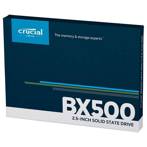 SSD Crucial 500GB BX500 2.5" SATA 3 - CT500BX500SSD1 no Paraguai ...