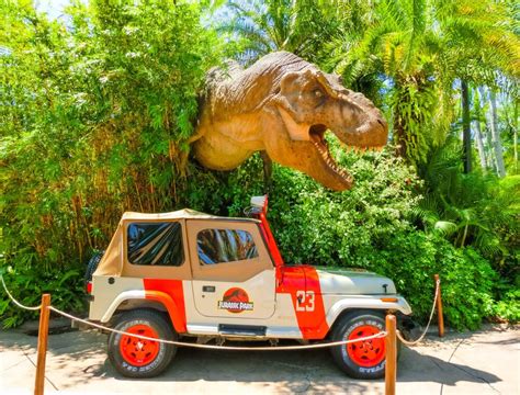 Iconic Jurassic Park Cars from The Classic Dinosaur Film Franchise