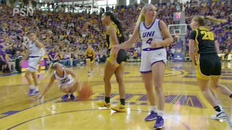 Hannah Stuelke with the hoop & harm - ESPN Video