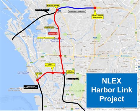 Fitness Fashion: NLEX Harbor Link Map