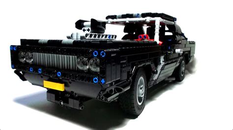 Lego Technic Motorized Muscle Car - YouTube