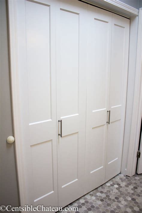 How to Easily Install Bi-Fold Closet Doors In Your Closet | Closet door ...