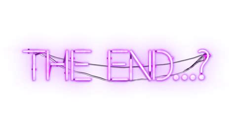 Neon Sign The End 2 Effect | FootageCrate - Free FX Archives