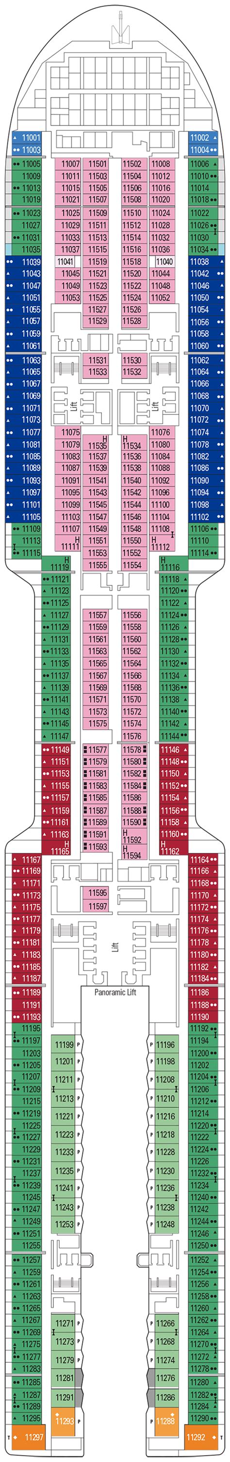 MSC World Europa – Deck Plans - Planet Cruise