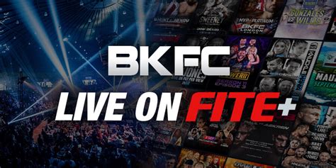 BKFC Live Events Now on FITE+ - TrillerTV - Powered by FITE