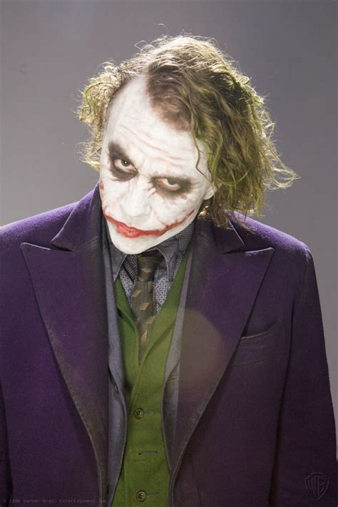 Heath Ledger Joker The Dark Knight Promotional Photoshoot