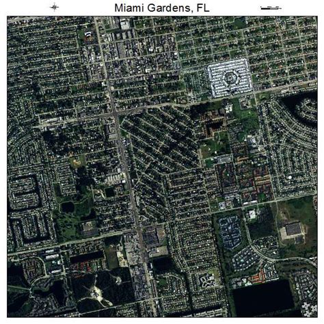 Aerial Photography Map of Miami Gardens, FL Florida