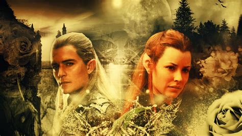 Legolas | Tauriel - Legolas and Tauriel Fan Art (36247863) - Fanpop