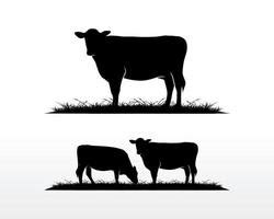 Beef Cattle Silhouette