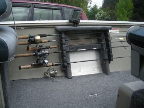 rod holder Aluminum Fishing Boats, Aluminum Boat, Bass Boat Ideas, Jon Boat Project, Fishing ...