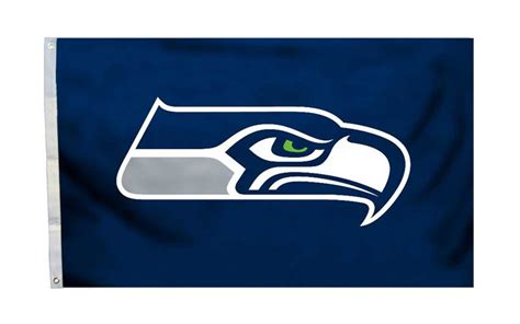 Seattle Seahawks Logo 3'x 5' NFL Flags