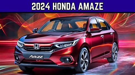 New Generation Sedan Is Coming! All New 2024 HONDA AMAZE - Auto Pulse Zone - YouTube