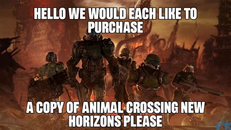 Watch out gamestop | One Copy of Doom Eternal / Animal Crossing: New ...