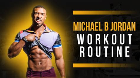 Michael B. Jordan Workout Routine Guide - YouTube