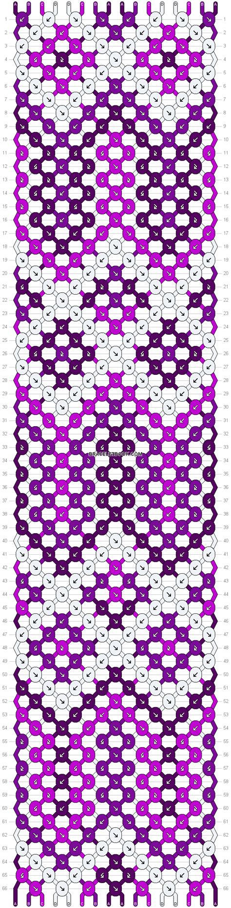 Normal pattern #24956 variation #2115 pattern | Friendship bracelet patterns, Bracelet patterns ...