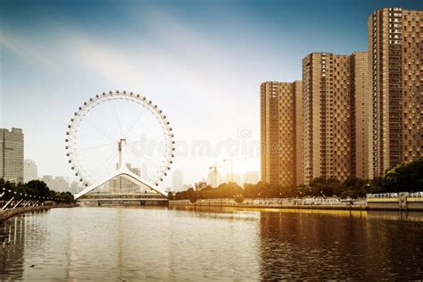 The Tianjin Eye stock image. Image of park, outdoors - 158241691