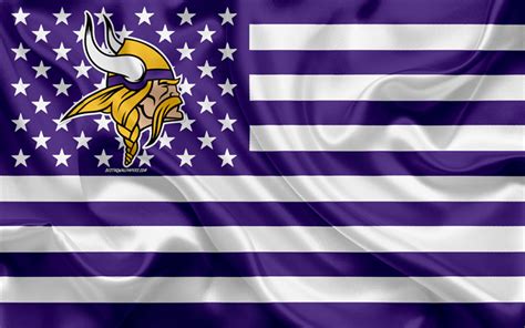 Download wallpapers Minnesota Vikings, American football team, creative ...