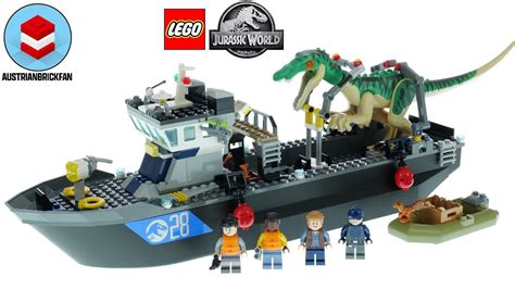 LEGO Baryonyx Dinosaur Boat Escape 76942 Building Set (308, 56% OFF