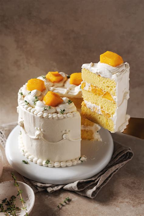 Mango Chiffon Cake - Teak & Thyme