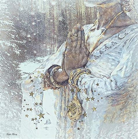 Winter Prayer 002 Mixed Media by Gayle Berry - Fine Art America