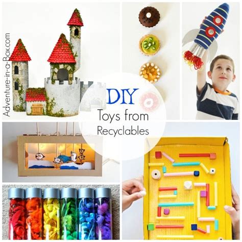 DIY Toys for Kids from Recyclable Materials