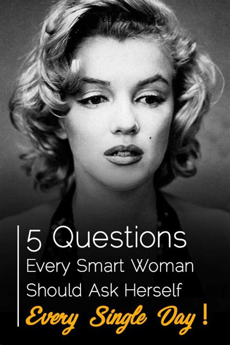 5 Big Life Questions Every Smart Woman Should Be Able To Answer | Smart women, Smart women ...