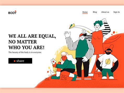 We all are equal by Ann Rheel on Dribbble