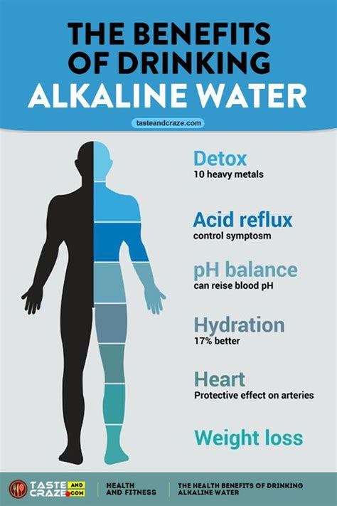 The benefits of drinking alkaline water • TasteAndCraze in 2024 | Alkaline water, Drinking ...