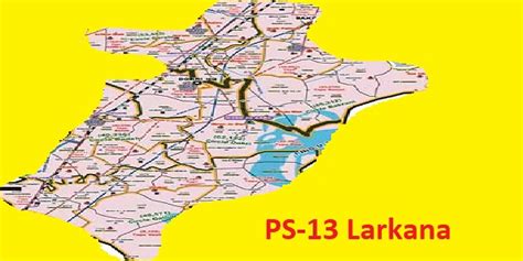 PS-13 Larkana Area, Map, Candidates and Result