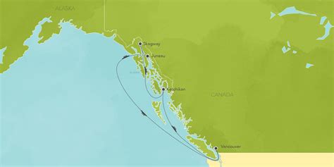 7-Night Alaskan Cruise from Vancouver To Juneau Alaska - Vacation ...