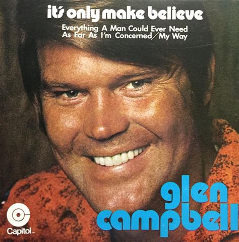 Glen Campbell - It's Only Make Believe (1971, Vinyl) | Discogs