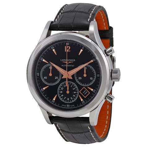 Longines - Longines Flagship Heritage Chronograph Mens Watch 27504560 ...