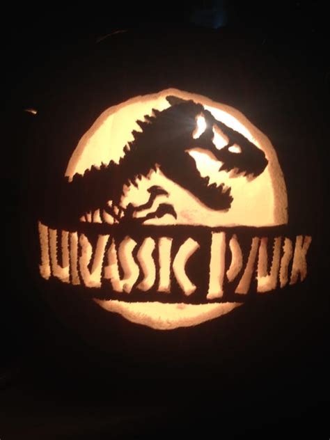 THE HARD WAY: Pumpkin carving goes Jurassic