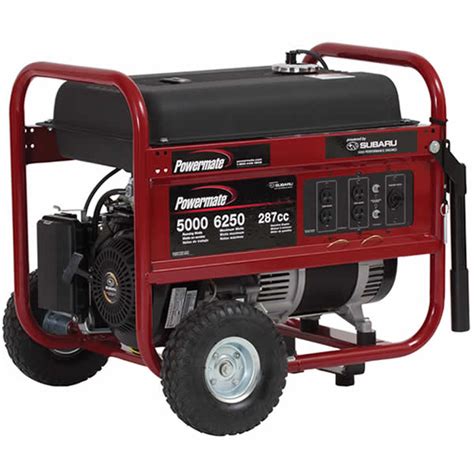 Powermate Px Series 5000 Watt Portable Generator w/ Subaru Engine