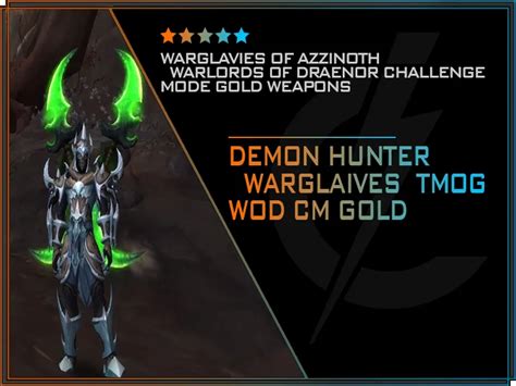 Demon Hunter - Warglaives | WoD CM Gold | Enchants [EU]