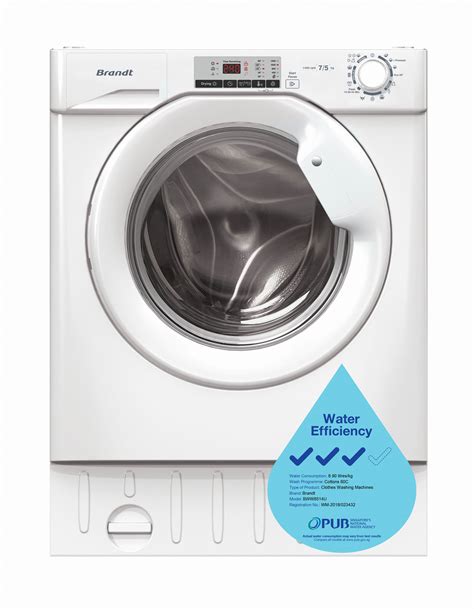 Front-loading washer-dryer BWW8514U - Brandt Electroménager